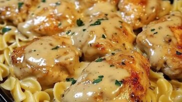 One-Pan Chicken with Buttered Noodles